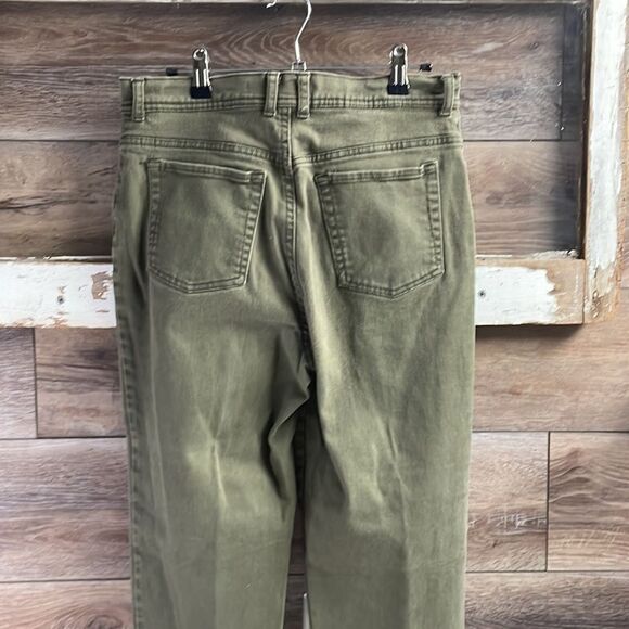 Gloria Vanderbilt, Amanda Jeans, Green , Ladies Size 10 - Picture 6 of 10